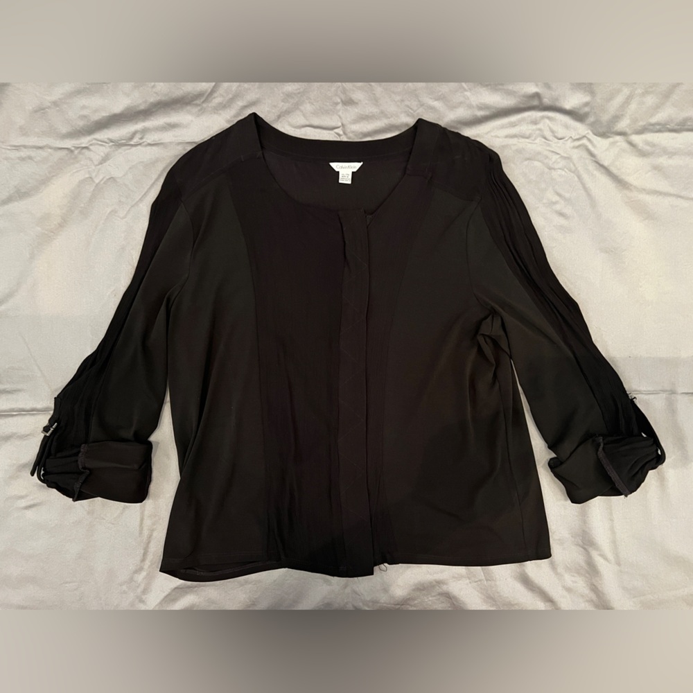 Calvin Klein Black Blouse